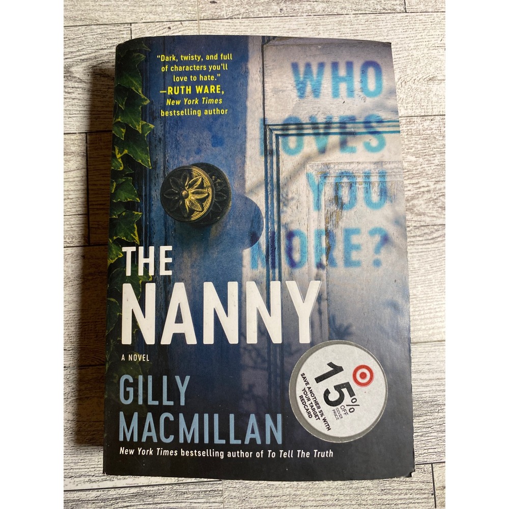 The Nanny Gilly Macmillan 2021 Paperback Thriller Mystery Novel Dark Fiction